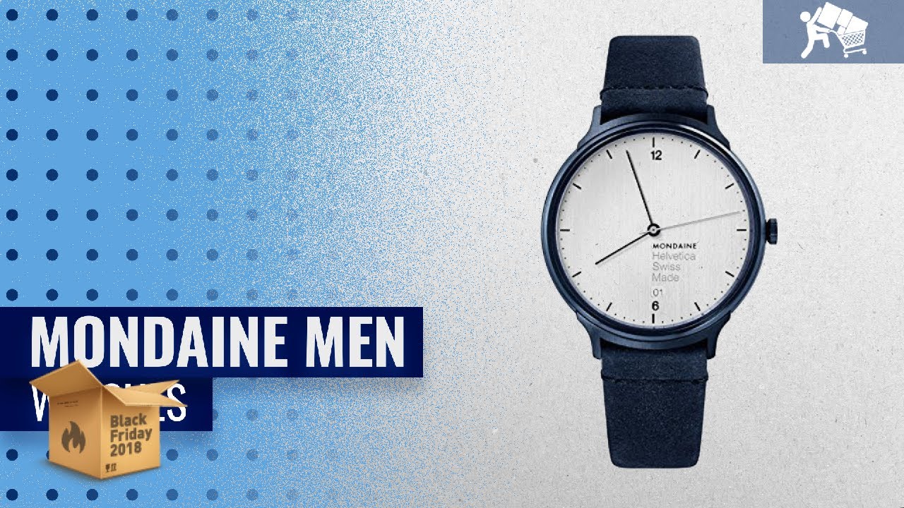 Save Big On Mondaine Men Watches Black Friday / Cyber Monday 2018