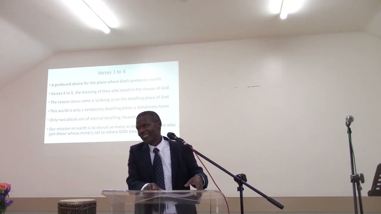 The loveliness of the dwelling place of God - pastor Enoch - 17th august 2025