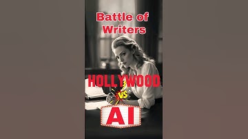 Hollywood vs AI: The Writers