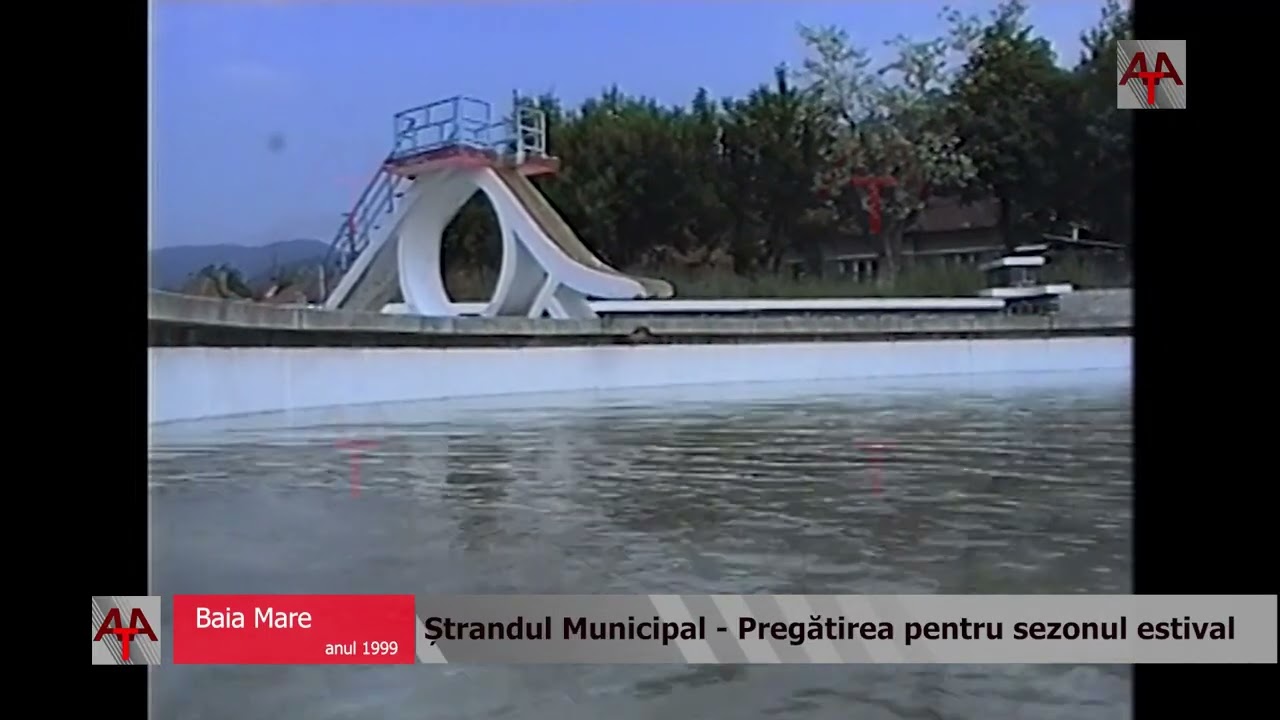 (1999) Baia Mare - Ștrandul Municipal - Pregătirea pentru sezonul estival