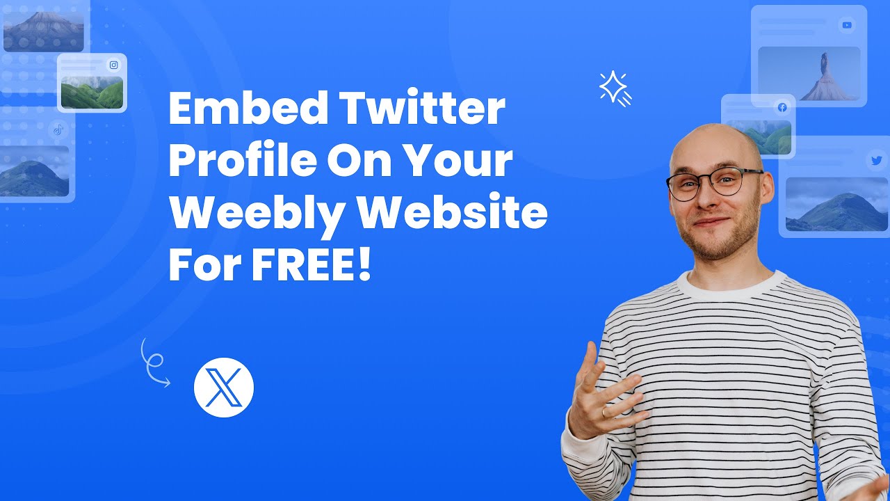 How to embed Twitter profile on Weebly FOR FREE? #sociablekit #embed # ...
