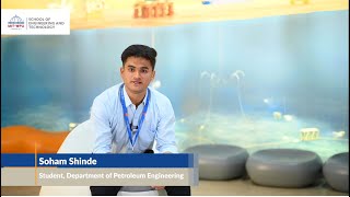 Soham Shinde - Department of Petroleum Engineering | Student Testimonial | MIT-WPU