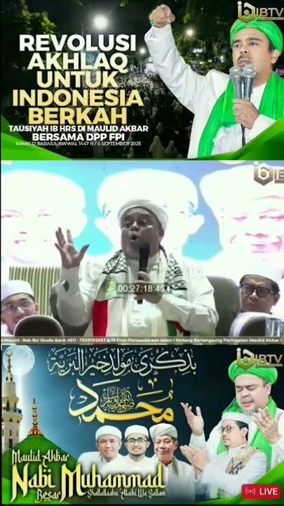 HABIB RIZIEQ SHIHAB: READY TO DEFEND PRESIDENT PRABOWO FROM ANYONE WHO WANTS TO STRIKE A COUP TO ...