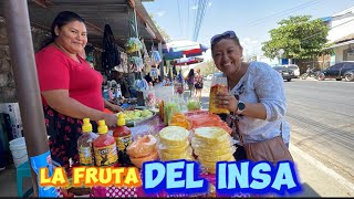 Que rica es la Fruta del INSA  Santa Ana. fruta   ❤✅