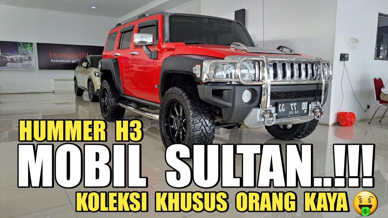 ASLINYA MOBIL SULTAN HUMMER H3 2010 BEKAS DIJUAL MURAH BOSKU 