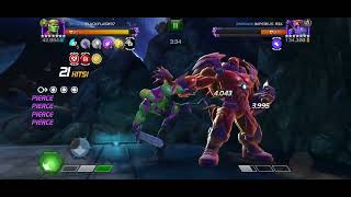 Hulkling vs Onslaught Node 31 Steady Buildup Unblockable Power Sting