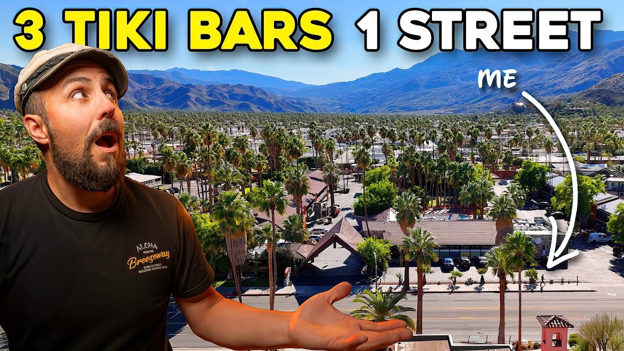 I Walked to Every Tiki Bar in Palm Springs