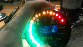 MZ ETZ 250 DIGITAL LED TACHO !