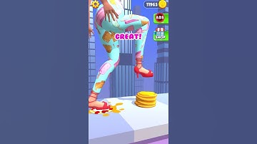 Tippy Toe Walkthrough Game Challenge Level 32 #shorts #fastgameTT