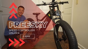 How to Install FREESKY  Unlocked Speed Controller (Fastest Ebike on Amazon)