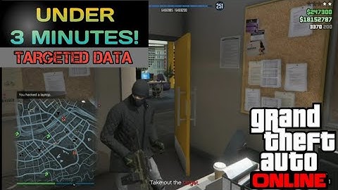 GTA ONLINE : How to Targeted Data in less than 3 MINUTES!