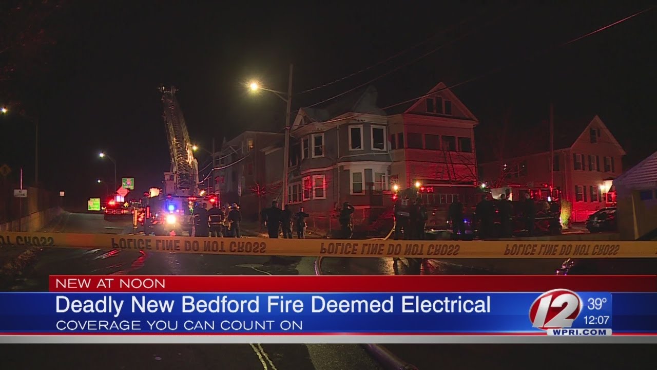 Fire officials Cause of deadly New Bedford fire likely electrical