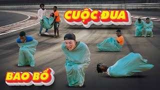 Team Huyền Thoại || Cuộc Đua Nhảy Bao Bố Khốc Liệt - Thánh Lăn Domingo Out Trình 🤣🤣