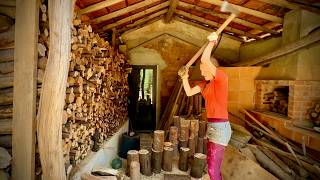 A Watering System That Runs Itself & Tackling Biggest Wood Pile Yet