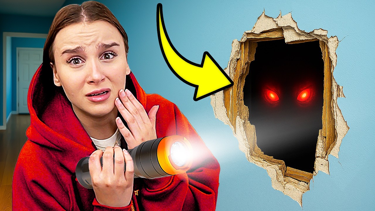 Jemand lebt hinter der Wand ! 😰🏡 - Celina