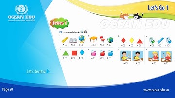 [Ocean Edu] Review 1 - Unit 1 & 2 | Student book - Let