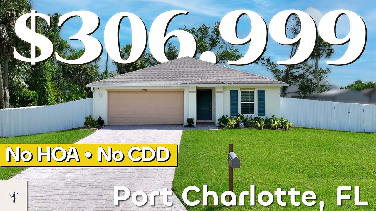 🔥 PRICE SLASHED on This BRAND NEW Florida Home! | Luxury Look, Budget Price 💰 | Port Charlotte Tour