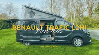 Aménagement de van réalisé sur Renault Trafic L2H1 Van tour Wood and Van #vanaménagé