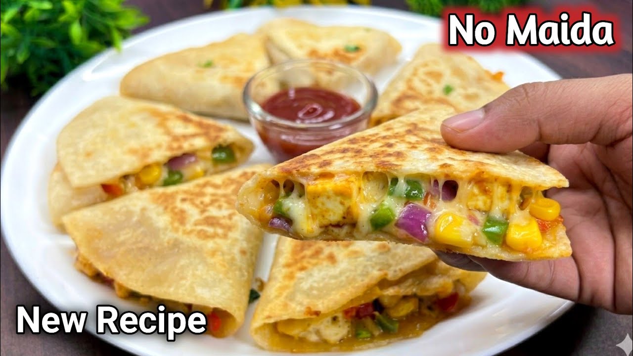 No Maida Healthy Pizza Pockets | Kids Lunchbox Recipes | Tiffin Recipes | Veg Pizza Pockets