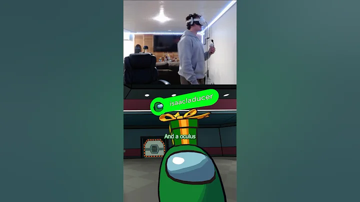 The Most Adorable Among Us VR Player Ever