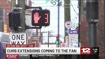 Curb extension project starts in The Fan and VCU on Monday