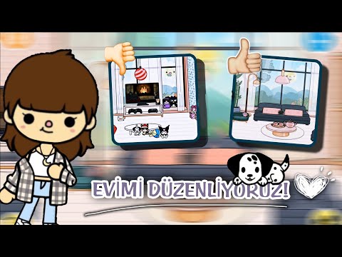 EVİMİ DÜZENLİYORUZ!! - Toca Life World Türkçe / Toca Life Queen