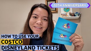 How to use your Costco Disneyland Tickets - 70th Anniversary offer (2025)