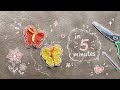 How to make crochet butterfly | easy step by step tutorial