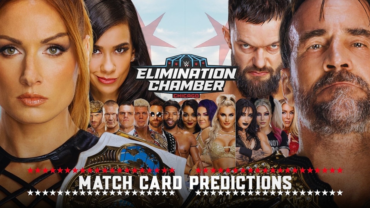WWE Elimination Chamber 2026 - Match Card Predictions [V2] - YouTube