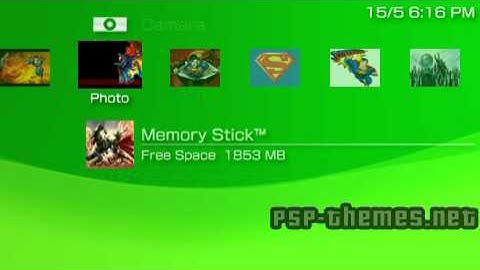 PSP Theme Superman PSP-Themes.NET