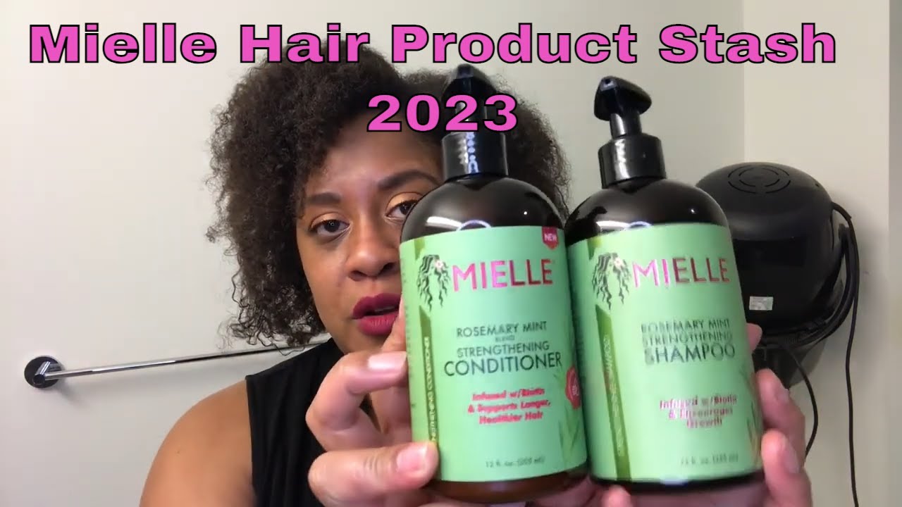 Mielle Rosemary Mint Shampoo and Conditioner Review I WaterBaby Kendra