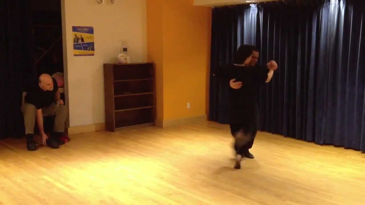 Follower's Embellishments:  Giro with Front and Back Boleos (High and Low)