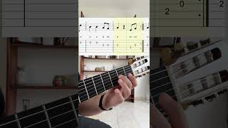 🟢 Guitarra Acústica PIRATAS DEL CARIBE a Velocidad Intermedia #tutorial #guitarra