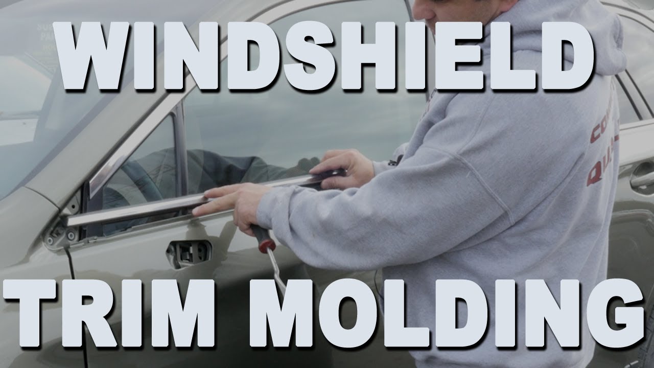 How To Remove and Replace a Driver Door Glass Window Belt Molding