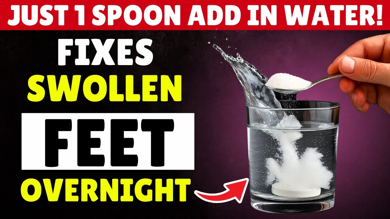 Seniors, This Leg Circulation-Boosting Drink Makes a Big Difference! Senior Health