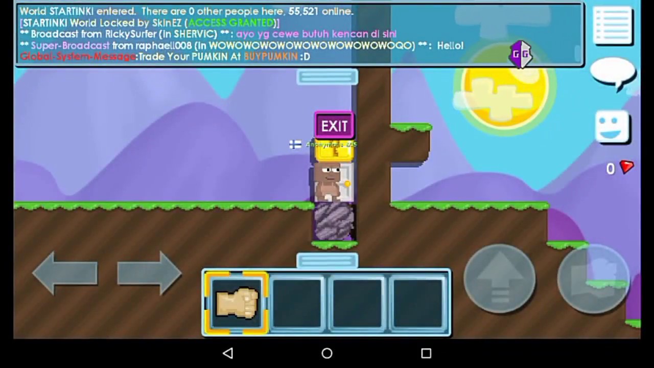 Growtopia Wallhack trainer Android 2017