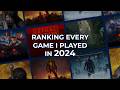 Ranking every game I played in 2024