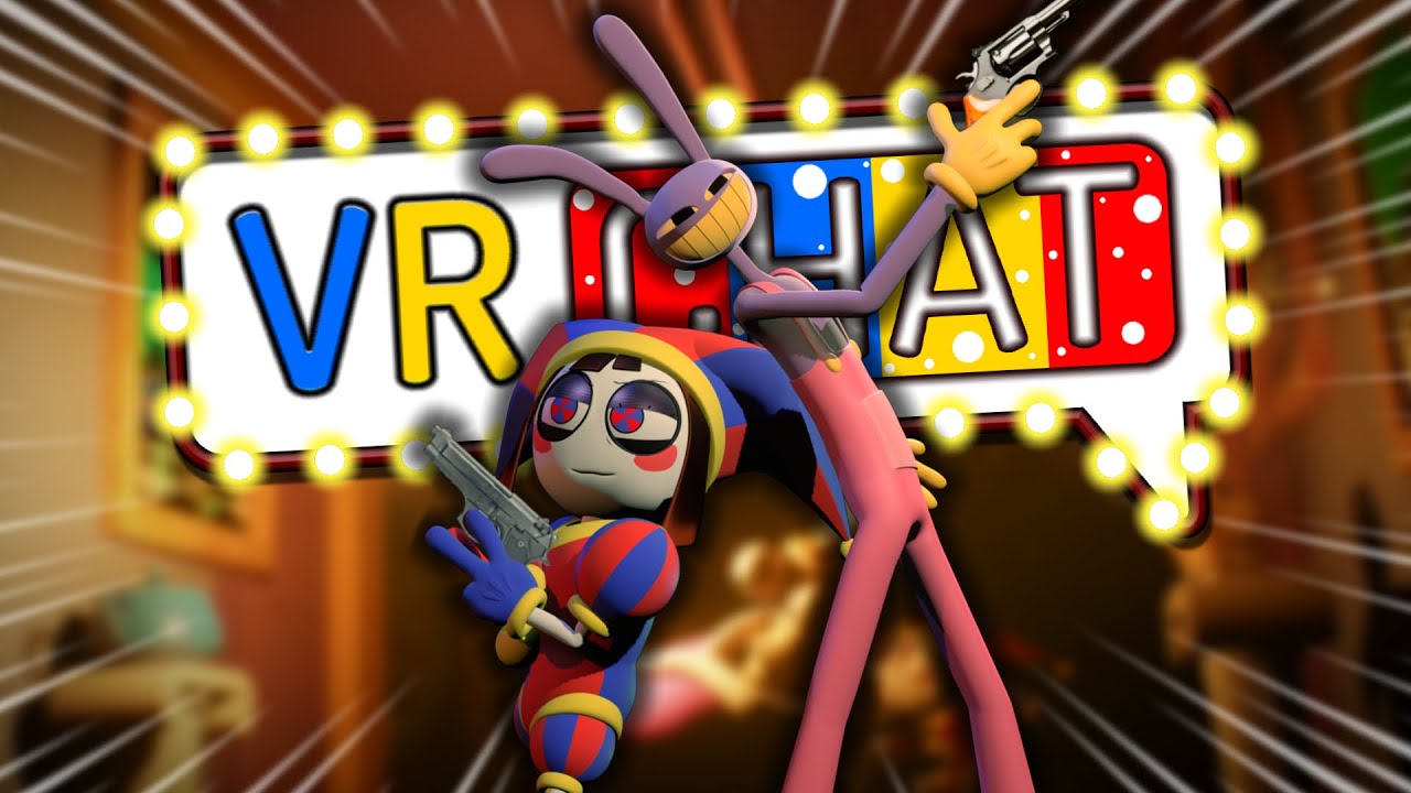 JAX AND POMNI ARE THE BEST DUO IN VRCHAT! | The Amazing Digital Circus - Funny moments -