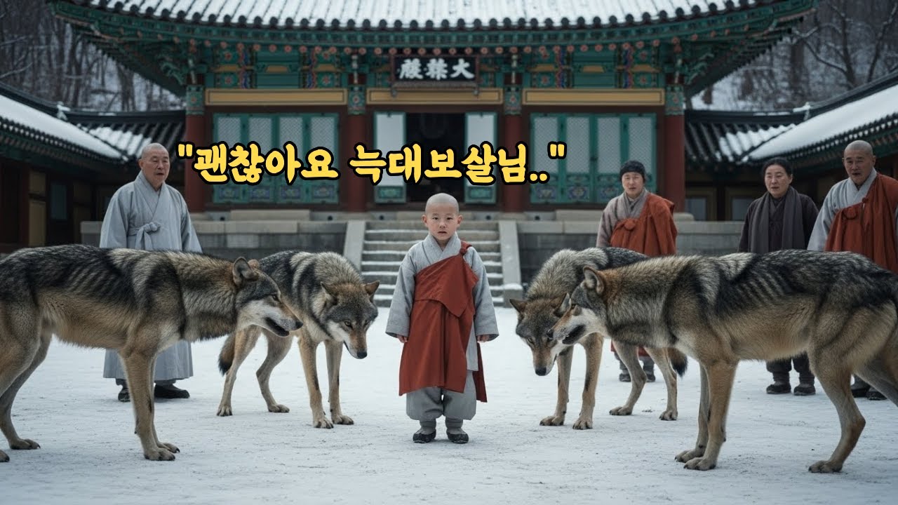 굶주린 늑대 떼가 4살 아이를 덮치려던 순간, 믿을 수 없는 일이 벌어졌습니다. 