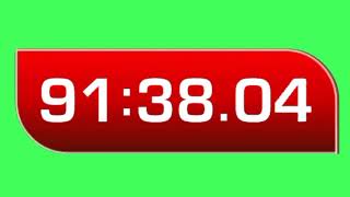100 minute countdown timer (Green Screen)