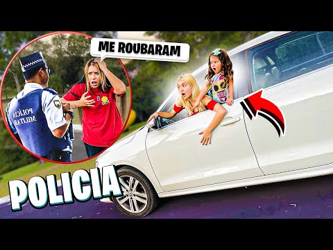 ROUBAMOS O CARRO DA LARISSA E ELA LIGOU PARA A POLÍCIA! (deu ruim)