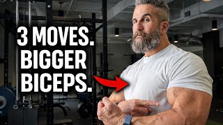 The 3-Move Biceps Sequence That Actually Builds Size