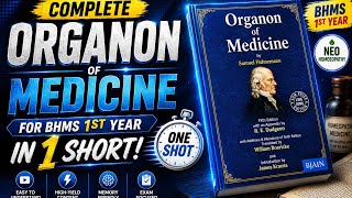 BHMS 1st Year Organon Full Revision Part 2 @neohomoeopathy