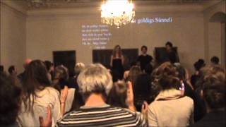 Video thumbnail of "Oh du goldigs Sünneli - A Carrangement Ensemble"