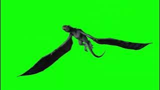 [4K] Flying Dragon - Green Screen