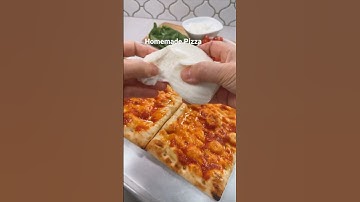 Homemade pizza using trader’s Joe’s pizza dough #pizza                #homecook #shorts #yummy