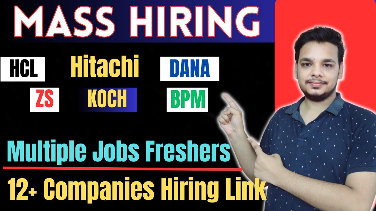 Biggest Hiring OFF Campus Drive 2023 Batch Hiring Freshers 2021