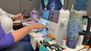 Foundation piece a New York Beauty block with QITV