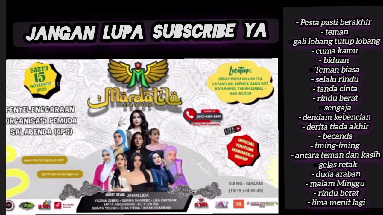 MP3 MARDATILA GROUP edisi  OPS Bogor 