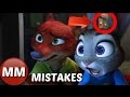 Disney Zootopia MOVIE MISTAKES You Didn't See |  Zootopia GOOFS